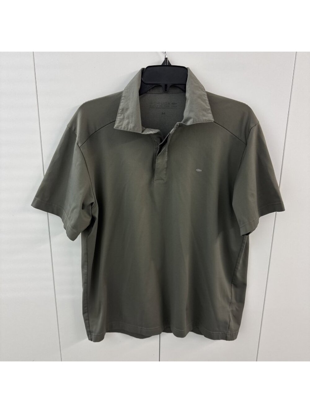 Goruck Polo Shirt Men Size Medium‎ USA Stretch Green